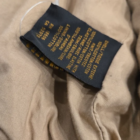 Schott Bros Jacket Type A-2 Military Style Bomber Flight Lambskin Canvas Jacket - Picture 7 of 10